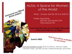 As Us Bookworks Reading 4.28.13